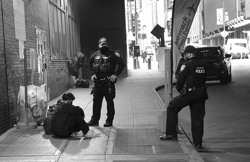 2020 : Streetlife : New York City : Times Square : Richard Moore : Photographer : Photojournalist